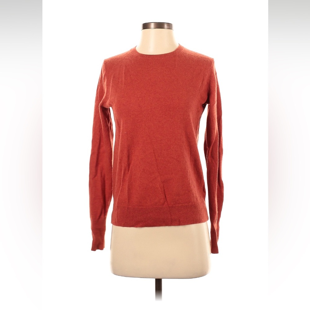 Burnt orange Everlane cashmere sweater size SP